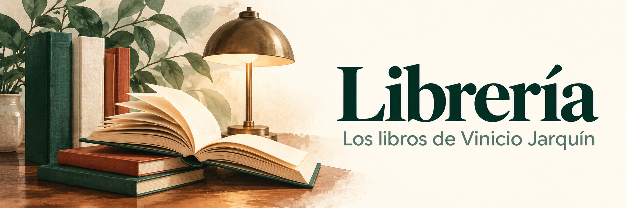 Librería. Los libros de Vinicio Jarquín.